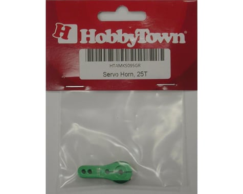 HobbyTown Accessories SERVO HORN 25T GREEN