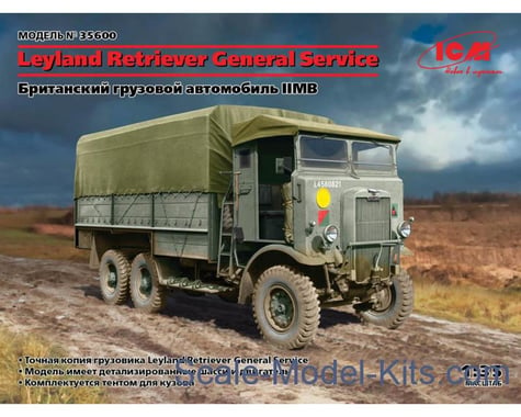 ICM 1/35 Wwii Leyland Retriever Truck