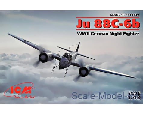 ICM 1/48 Ju 88-6B Wwii German Night Fighter