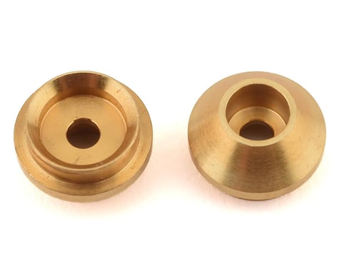 Incision Brass Shock Lower Spring Cup (2)
