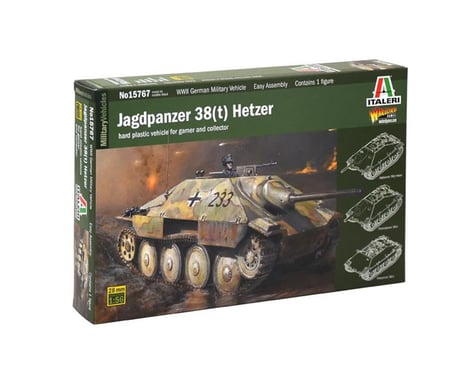 Italeri Models 1/56 Jagdpanzer 38T Hetzer