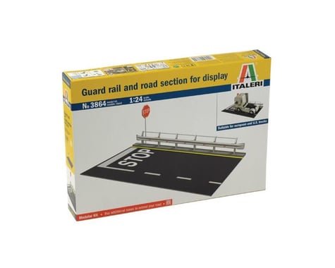 Italeri Models 1/24 Guard Railnroad Section For Dis