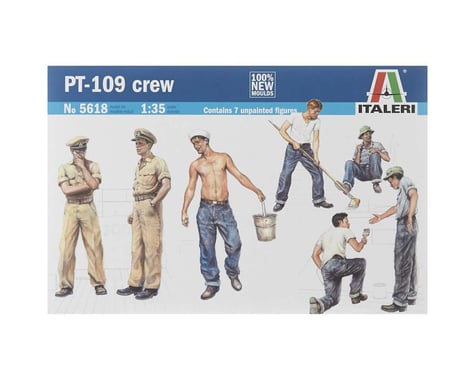 Italeri Models 1/35 PT 109 Crew/Accessories