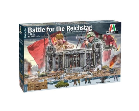 Italeri Models 1/72 Battle For Berlin 1945 Diorama Set