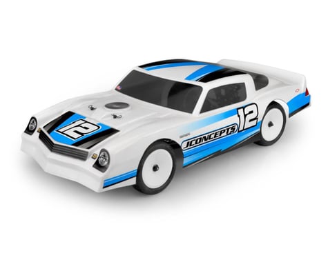 JConcepts 1978 Chevy Camaro Street Stock Dirt Oval Body (Clear)