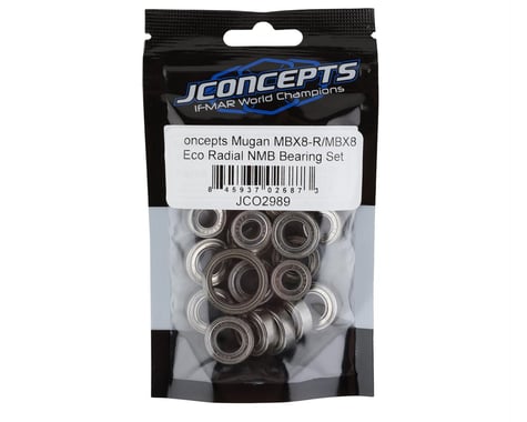 JConcepts Mugen MBX8-R/MBX8 Eco Radial NMB Bearing Set (26)