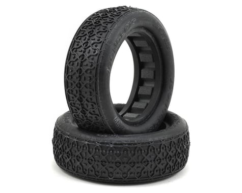 JConcepts Dirt Webs 2.2" 1/10 2WD Front Buggy Tires w/Dirt Tech Inserts (2) (Gold)
