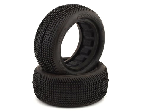 JConcepts Sprinter 2.2" 4WD 1/10 Front Buggy Dirt Oval Tires (2) (Blue)