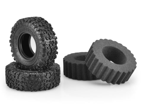 JConcepts Landmines Scale Country Class 1 1.9" Crawler Tires (2) (Green)