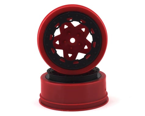 JConcepts Tremor Short Course Wheels (Red) (2) (Slash Front)