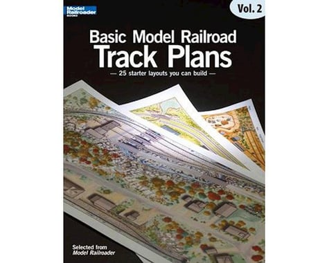 Kalmbach Publishing Basic Model Railroading Track Plans, Volume 2