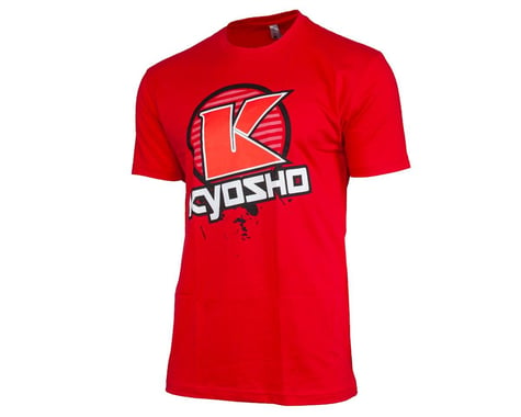 Kyosho "K Circle" Short Sleeve T-Shirt (Red) (2XL)