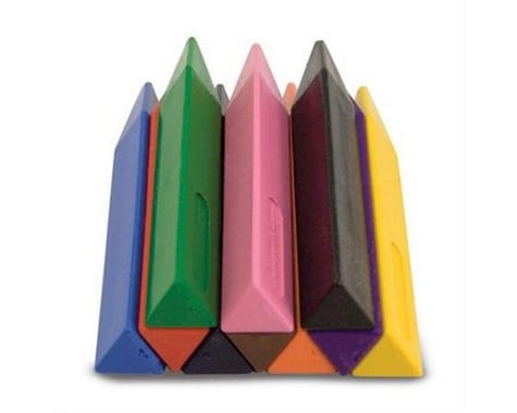 Melissa & Doug  Jumbo Triangular Crayons 10Pc