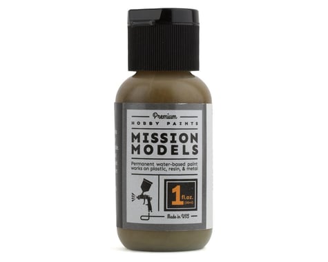 Mission Models US Army Olive Drab Acrylic Hobby Paint (FS 34088) (1oz)