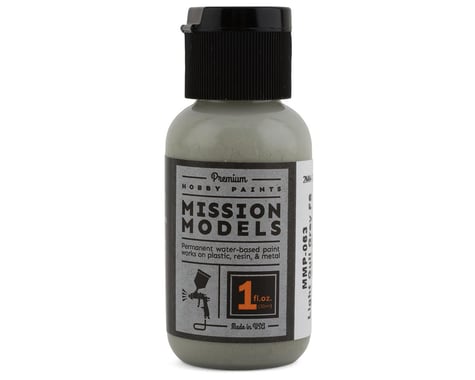 Mission Models Light Gull Grey Acrylic Hobby Paint (FS 36440) (1oz)