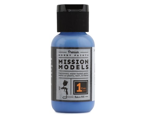 Mission Models Light Blue Acrylic Hobby Paint (1oz)
