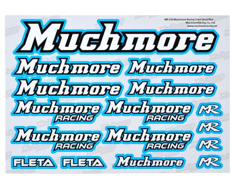 Muchmore Decal Sheet (Blue)