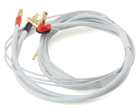 Motiv 2S Charge Cable w/4mm & 5mm Bullet Connector (White)