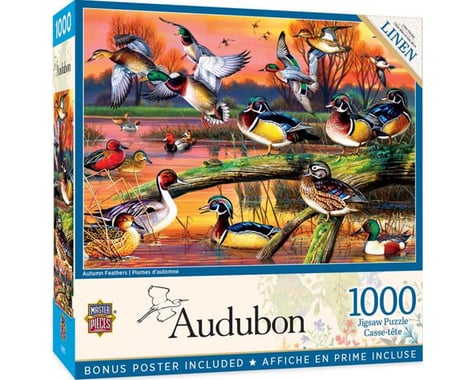 Masterpieces Puzzles & Games 1000PUZ AUDUBON AUTUMN FEATHERS