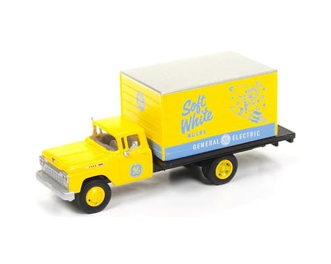 Classic Metal Works HO 1960 Ford Delivery Box Truck, GE Lamps