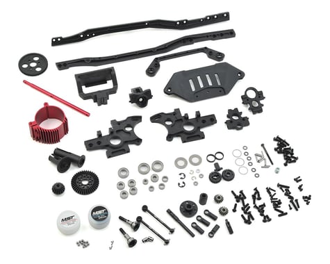 MST FXX-D S 4WD Lateral Motor Kit (Red)