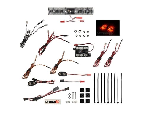 MyTrickRC Utility Deluxe Light Set w/UF-7 Controller & Amber Flasher Lightbar