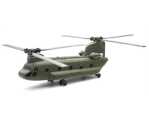 New Ray 1/60 CH47 Chinook US Army Helicopter (Die Cast)