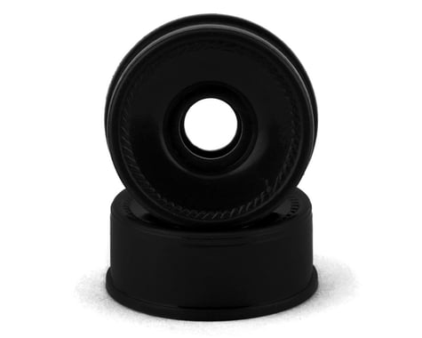 NEXX Racing Mini-Z 2WD Solid Front Rim (2) (Black) (3mm Offset)