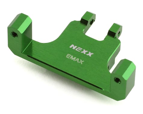 NEXX Racing Scx24 Aluminum Emax Servo Mount (Green)