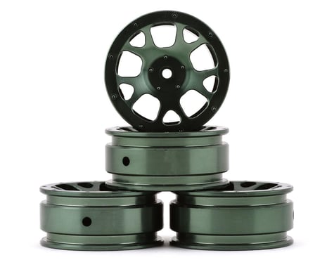 NEXX Racing SCX24 1.0" Aluminum Wheels (Type 3) (Green) (4)