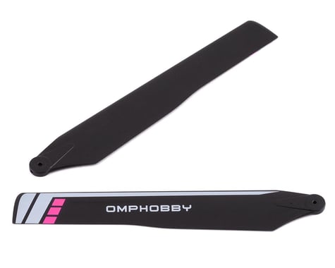 OMP Hobby 125mm Main Blades (Purple) (Hard)