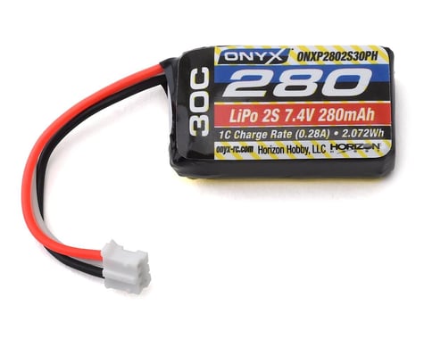 Onyx 2S 30C LiPo Battery w/PH Connector (7.4V/280mAh)