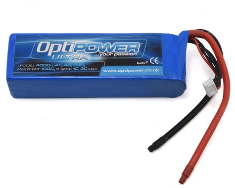Optipower 4S 50C LiPo Battery (14.8V/4000mAh)