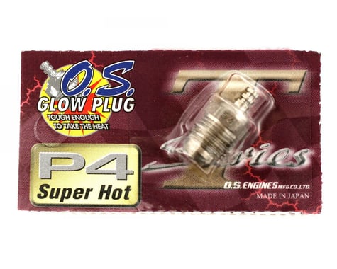 O.S. P4 Turbo Glow Plug "Super Hot"