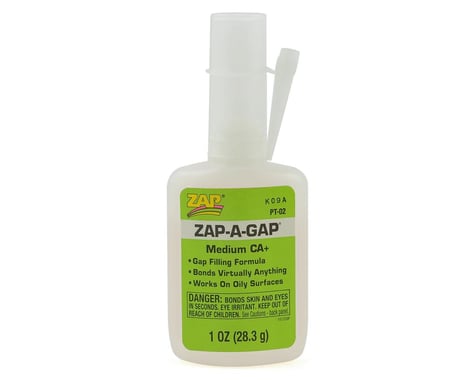 Pacer Technology Zap-A-Gap Medium CA+ Glue (1oz)