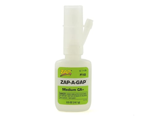 Pacer Technology Zap-A-Gap CA+ Glue (Medium) (0.5oz)
