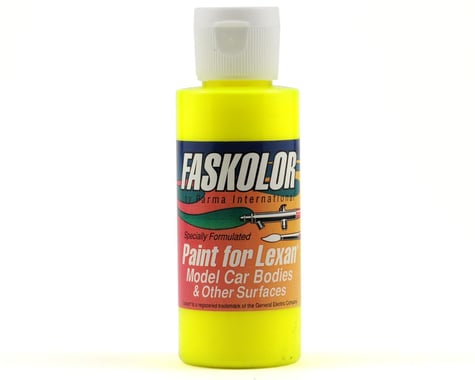 Parma PSE FasFluorescent Yellow Faskolor Lexan Body Paint (2oz)