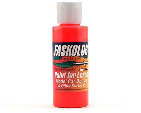 Parma PSE FasFluorescent Red Faskolor Lexan Body Paint (2oz)