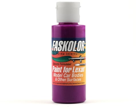 Parma PSE FasFluorescent Violet Faskolor Lexan Body Paint (2oz)