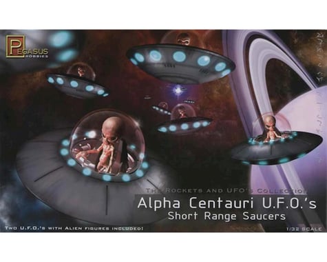 Pegasus Hobbies  1/32 Alpha Centauri Ufo Short Range Saucers