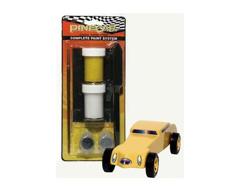 PineCar Cosmic Yellow Complete Paint System