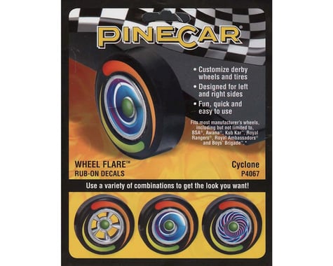 PineCar Wheel Flare, Cyclone