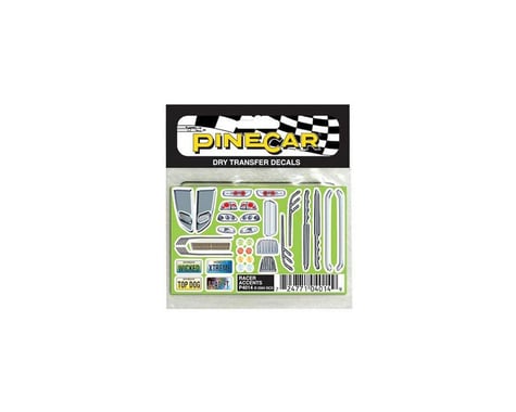 PineCar RACER ACCENTS DRY TRANSF