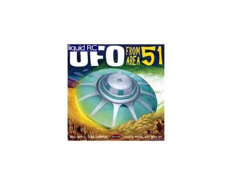 Round 2 Polar Lights Area 51 UFO