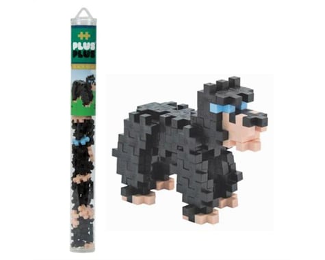 Plus-Plus Plus Plus 04142 - Mini Maker Tube - Black Bear - 70 pc