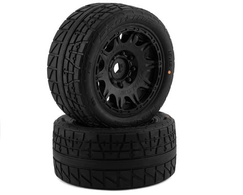 Pro-Line 1/6 Menace HP Belted Pre-Mounted 8S Monster Truck Tire (Black) (2) (G8)