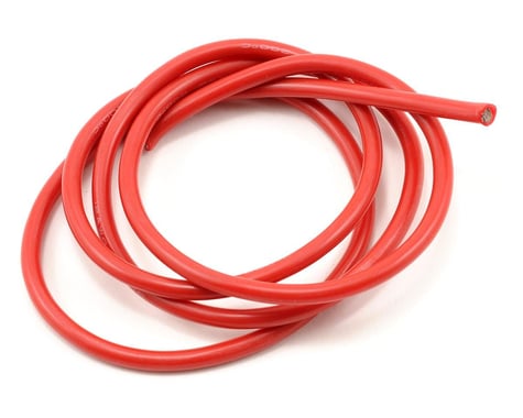 ProTek RC Silicone Hookup Wire (Red) (1 Meter) (12AWG)