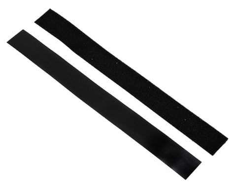 Pure-Tech Super Stick Low Profile Hook & Loop Strap Set (Black) (1 Hook/1 Loop)