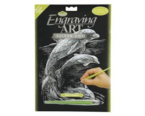 Royal Brush Manufacturing Silver Foil Dolphins