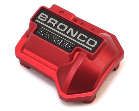 RC4WD CChand TRX-4 Bronco Aluminum Diff Cover (Red)